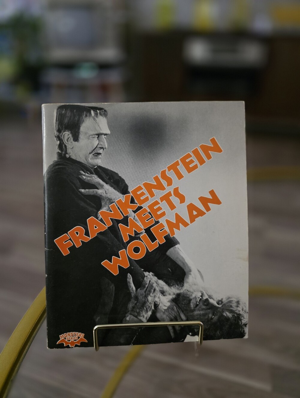 Frankenstein Meets Wolfman - Monsters From Crestwood House - Rare Vintage Book